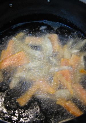 にんじん＆ごぼうの甘辛揚げ-レシピのメイン写真