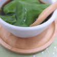 濃厚抹茶ババロア黒みつがけ☆
