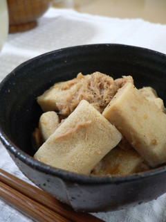 ごま香る✿高野豆腐とツナの煮物-レシピのメイン写真