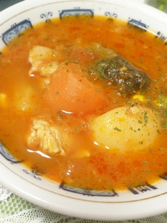 具沢山トマトスープ-レシピのメイン写真