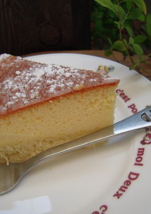 簡単ふわふわスフレチーズケーキ！！-レシピのメイン写真