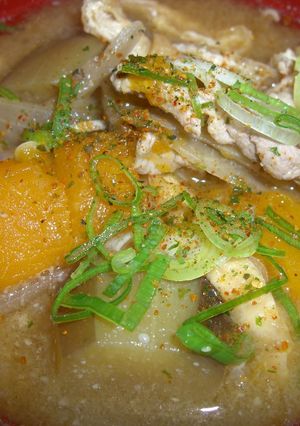 夏野菜の味噌煮込み（うどん）-レシピのメイン写真