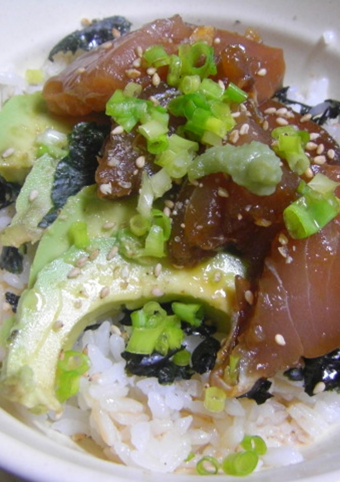 我が家のマグロ漬け丼☆-レシピのメイン写真