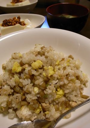 ☆ごぼうが旨い！シンプルチャーハン☆-レシピのメイン写真