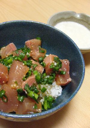 我が家の味！ぶりの『りゅうきゅう』丼-レシピのメイン写真