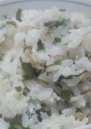 梅わかめじゃこ大葉のまぜご飯♪-レシピのメイン写真