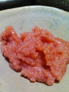明太子の煎り酒和え-レシピのメイン写真