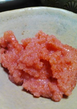 明太子の煎り酒和え-レシピのメイン写真
