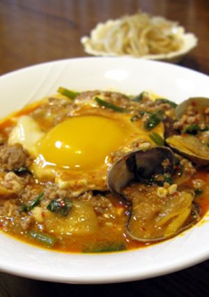 坦々純豆腐　(スンドゥブ)-レシピのメイン写真