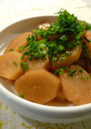 レンジでチンだけ☆じゃがバター醤油仕立て-レシピのメイン写真
