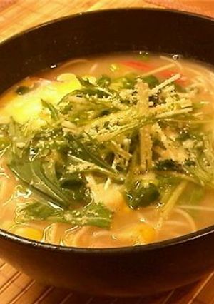 ★コクうま！お味噌香るにゅうめん★-レシピのメイン写真