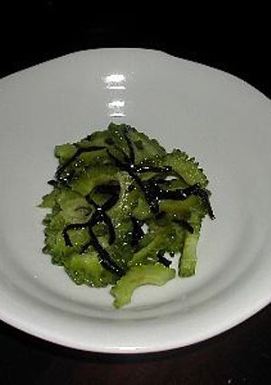 ゴーヤ塩昆布-レシピのメイン写真