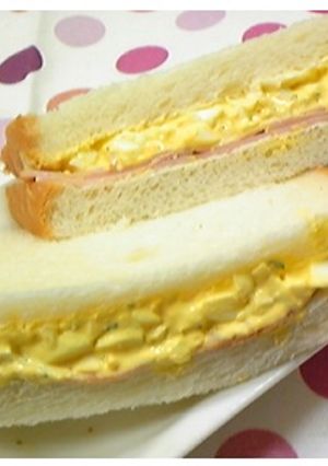 ハムと卵のサンドイッチ-レシピのメイン写真