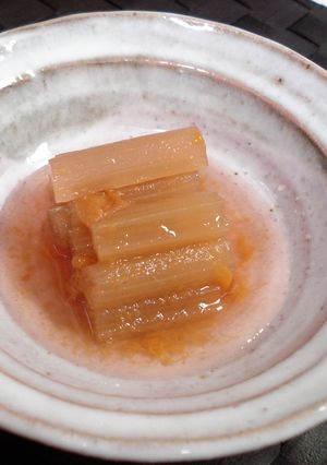 ふきの梅煮-レシピのメイン写真