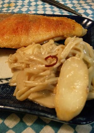 簡単♪えのきのペペロンチーノ-レシピのメイン写真