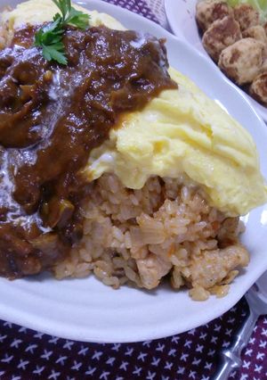 チキンピラフ　★炊飯器楽チンポン★-レシピのメイン写真