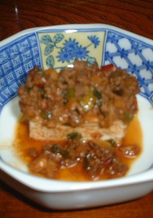 辛うま肉味噌とうふ-レシピのメイン写真