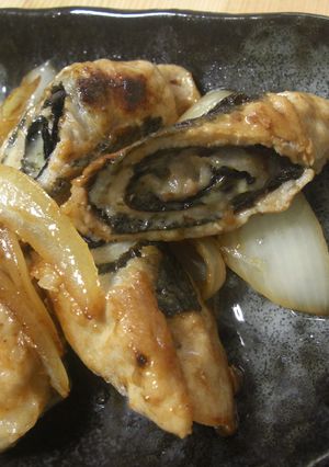 チーズと海苔の豚肉まき　こってり味-レシピのメイン写真