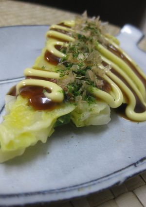 ルクエ★ノンオイルの野菜お好み焼き-レシピのメイン写真
