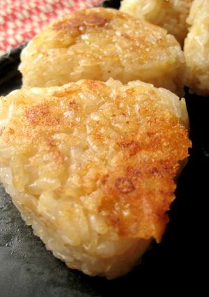 こんがりぃ~醤油チーズの焼きおにぎり!!-レシピのメイン写真