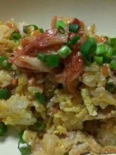 納豆キムチーズチャーハン☆+゚.-レシピのメイン写真