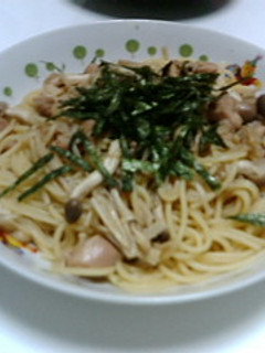 *鶏肉ときのこのバター醤油パスタ-レシピのメイン写真