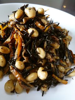 味付け簡単!ひじきと大豆の炒め煮-レシピのメイン写真