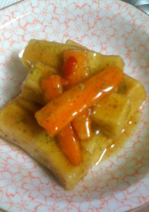 高野豆腐の唐揚げ煮-レシピのメイン写真