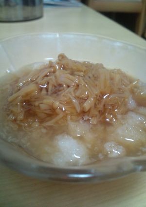 なめ茸おろしポン酢-レシピのメイン写真