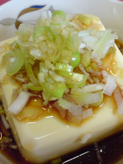ポン酢で冷奴-レシピのメイン写真