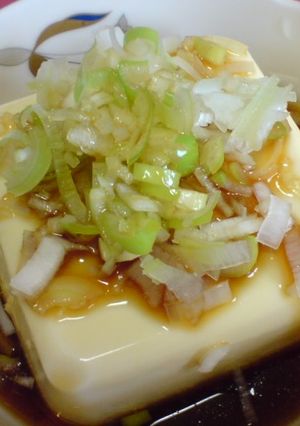 ポン酢で冷奴-レシピのメイン写真