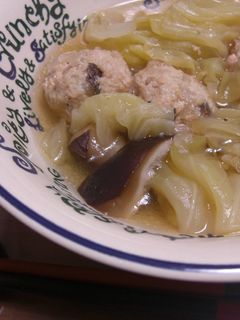 ✿鶏団子と春キャベツのスープ✿-レシピのメイン写真
