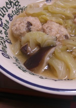 ✿鶏団子と春キャベツのスープ✿-レシピのメイン写真