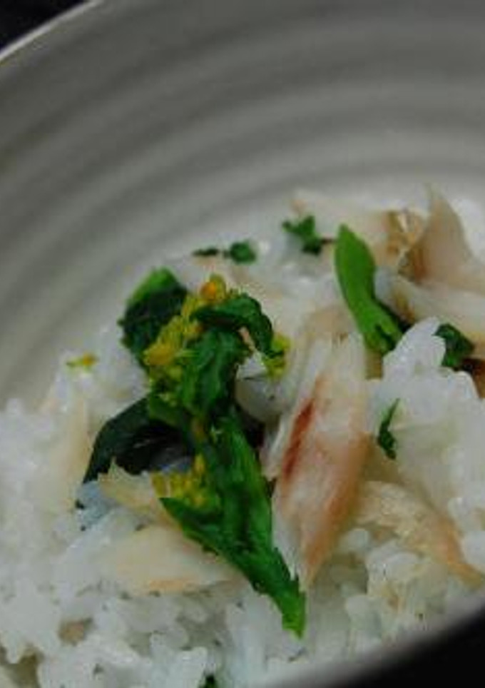✿菜の花とカマスの一夜干しの混ぜご飯✿-レシピのメイン写真