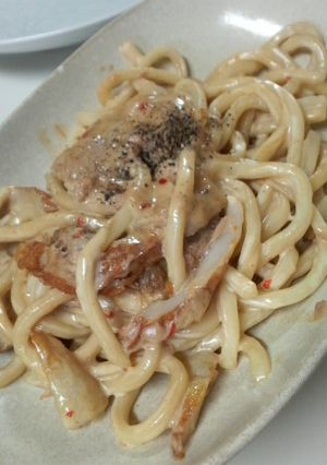 ツナのスイチリマヨ★辛うまうどん-レシピのメイン写真