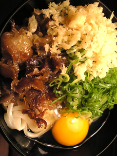 釜玉肉うどん-レシピのメイン写真