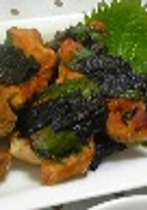 鶏と紫蘇と海苔のさっぱり焼き-レシピのメイン写真