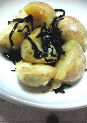 うまい❤新じゃがバター＆塩昆布-レシピのメイン写真