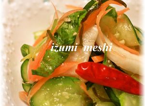 居酒屋風☆カブときゅうりの浅漬け-レシピのメイン写真