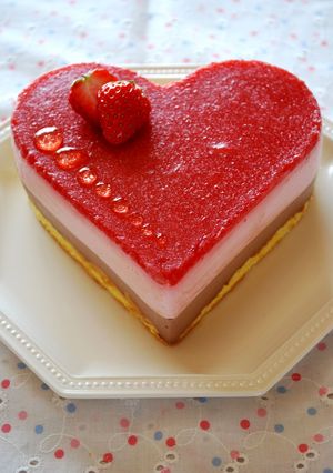 スイートハート＊レアチーズケーキ-レシピのメイン写真