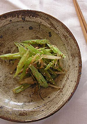 葉ごぼうのキンピラ-レシピのメイン写真