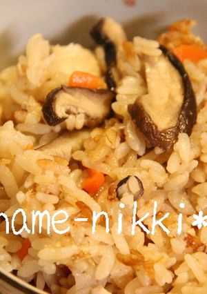 かつお風味の炊き込みご飯-レシピのメイン写真