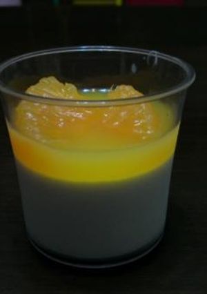 オレンジ風味のレアチーズ-レシピのメイン写真