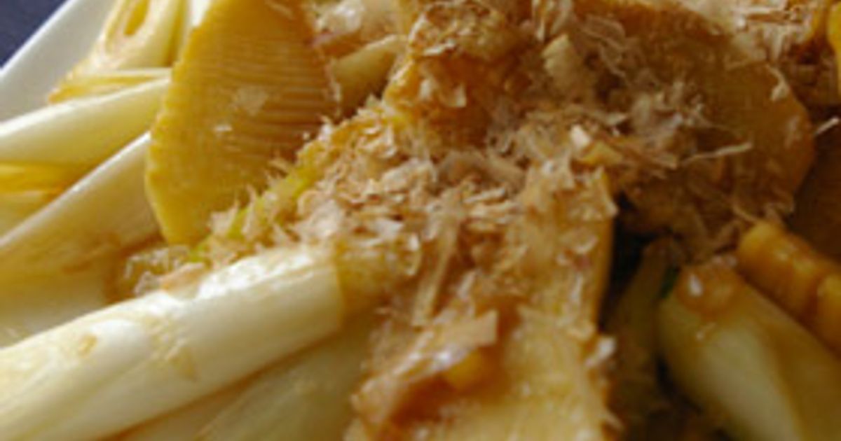 たけのことねぎの甘辛いため by お天気ママ。 【クックパッド】 簡単