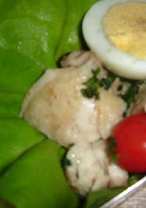 超簡単!バター香る鶏のレンジ蒸し-レシピのメイン写真