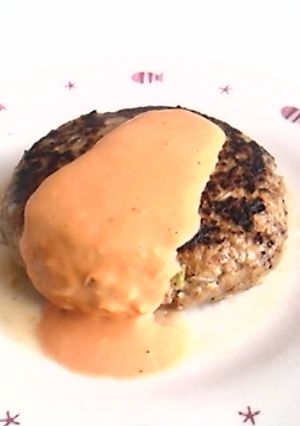 ちーずinあぼかどハンバーグ-レシピのメイン写真