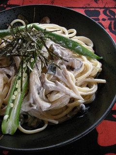 たっぷりきのこの和風クリームパスタ-レシピのメイン写真