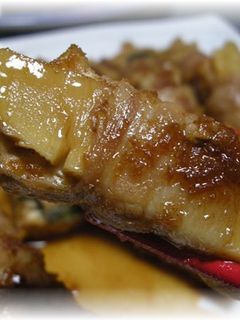 筍と厚揚げの肉巻き-レシピのメイン写真