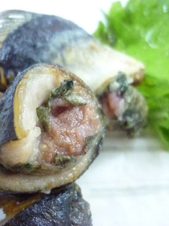 さんまの梅しそ巻き-レシピのメイン写真