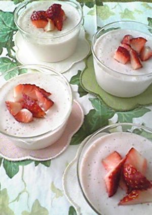 *❤* 苺のチーズムース *❤*-レシピのメイン写真